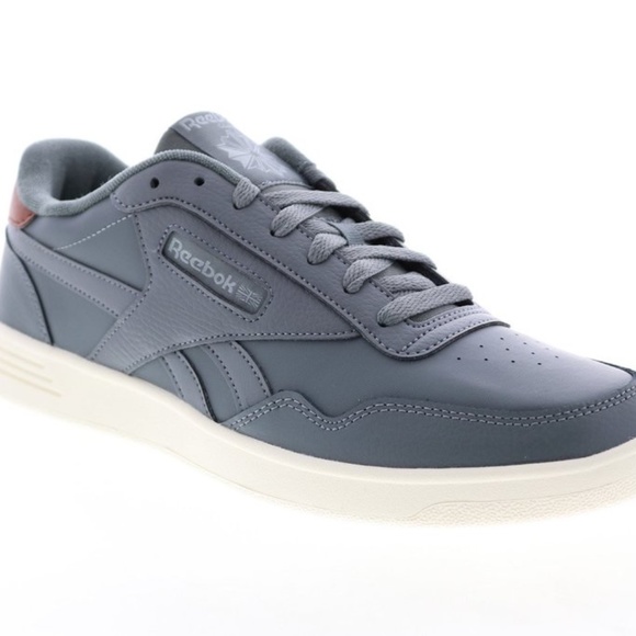 Reebok Club Memt Low Top Mens Leather Lifestyle Sneakers Gray FX9140 NEW Sz 8 - Picture 4 of 4